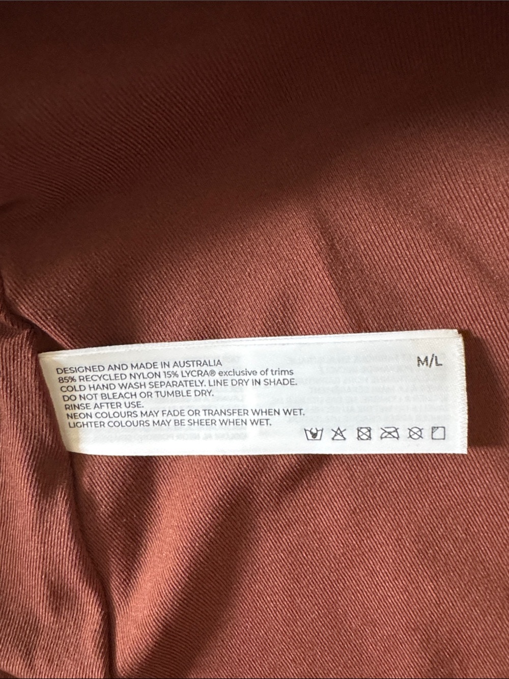 NWT. Bond-eye Seimwear Brand Sleeveless Nixi Mini Dress in Arabica Brown M/L - Picture 11 of 13